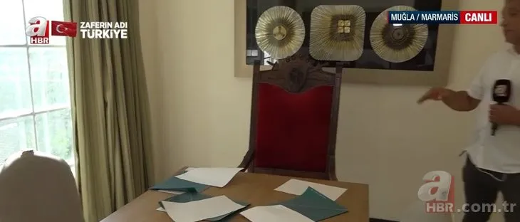 9 yıldır dokunulmayan hafıza! Seccadeden kurşun deliklerine... İşte Erdoğan’ın Marmaris’te kaldığı otel