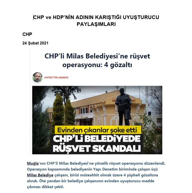 Son dakika | CHP ve HDP'li isimler zehir tacirlerine taş çıkardı! Skandalları saymakla bitmiyor