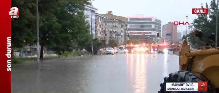 İstanbul’u sel vurdu! Ekrem İmamoğlu nerede? Sabah Gazetesi Yazarı Mahmut Övür: Allah Türkiye’yi İmamoğlu’ndan korusun!