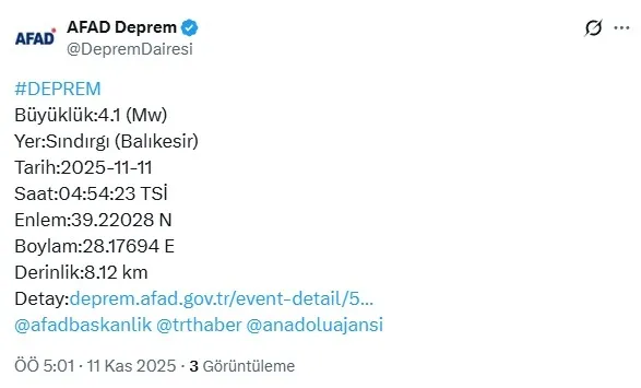 balikesirin-sindirgi-ilcesinde-pes-pese-depremler-bolgede-hareketlilik-suruyor-1762826678350.jpg Foto: AFAD