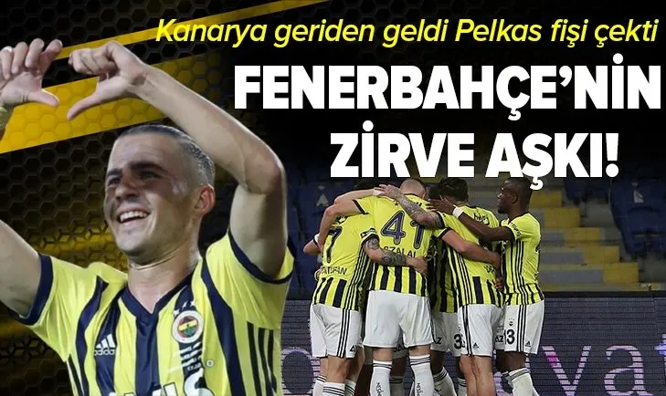 Fenerbahçe'nin zirve aşkı! Başakşehir 1-2 Fenerbahçe MAÇ SONUCU-ÖZET