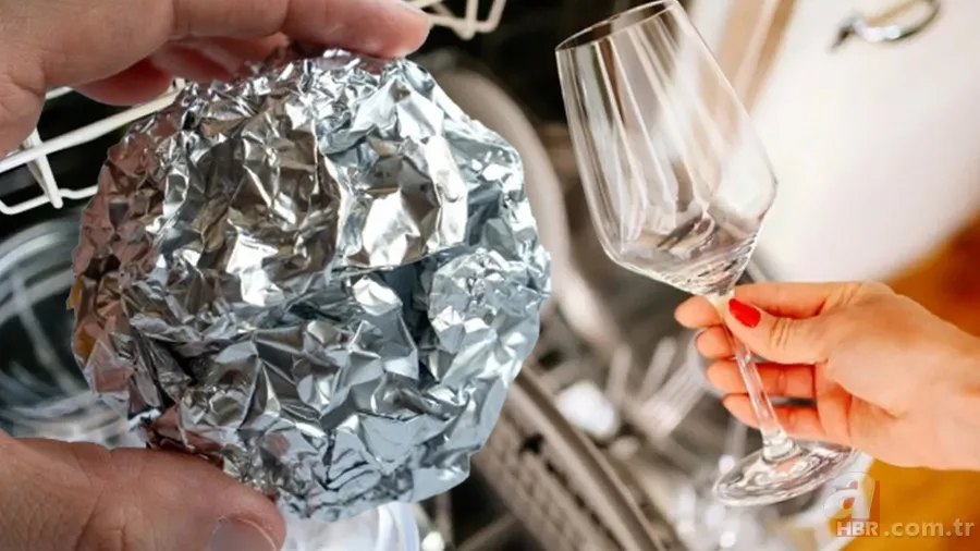 Bulaşık Makinesinde Alüminyum Folyo Mucizesi! Gıcır Gıcır Bulaşıklar İçin... 1