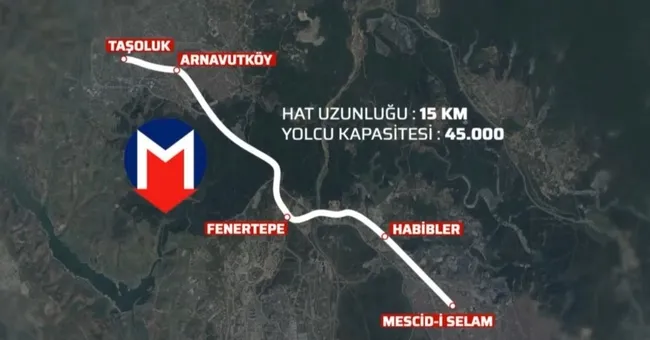 Arnavutköy halkı yeni metro hattını bekliyor! Metro için çalışma yok - 2