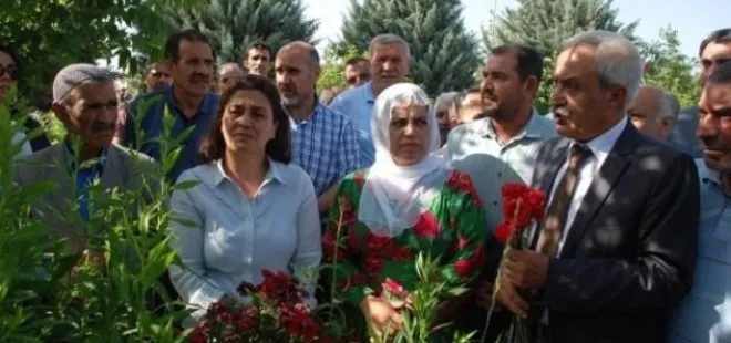 HDP’li vekillerden ölü teröristlere ziyaret