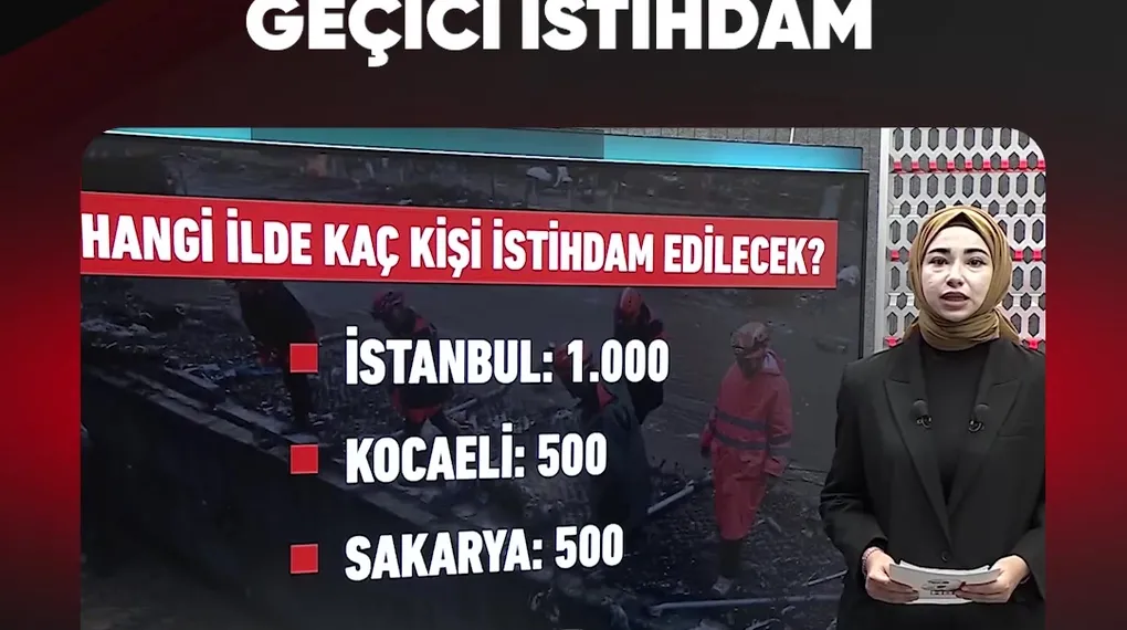 SEL MAĞDURLARINA GEÇİCİ İSTİHDAM