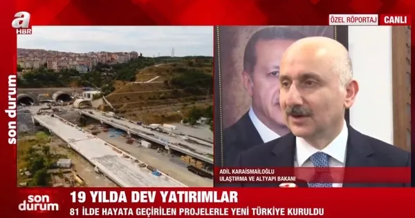 Son dakika: Ulaştırma ve Altyapı Bakanı Karaismailoğlu’ndan Kanal İstanbul açıklaması