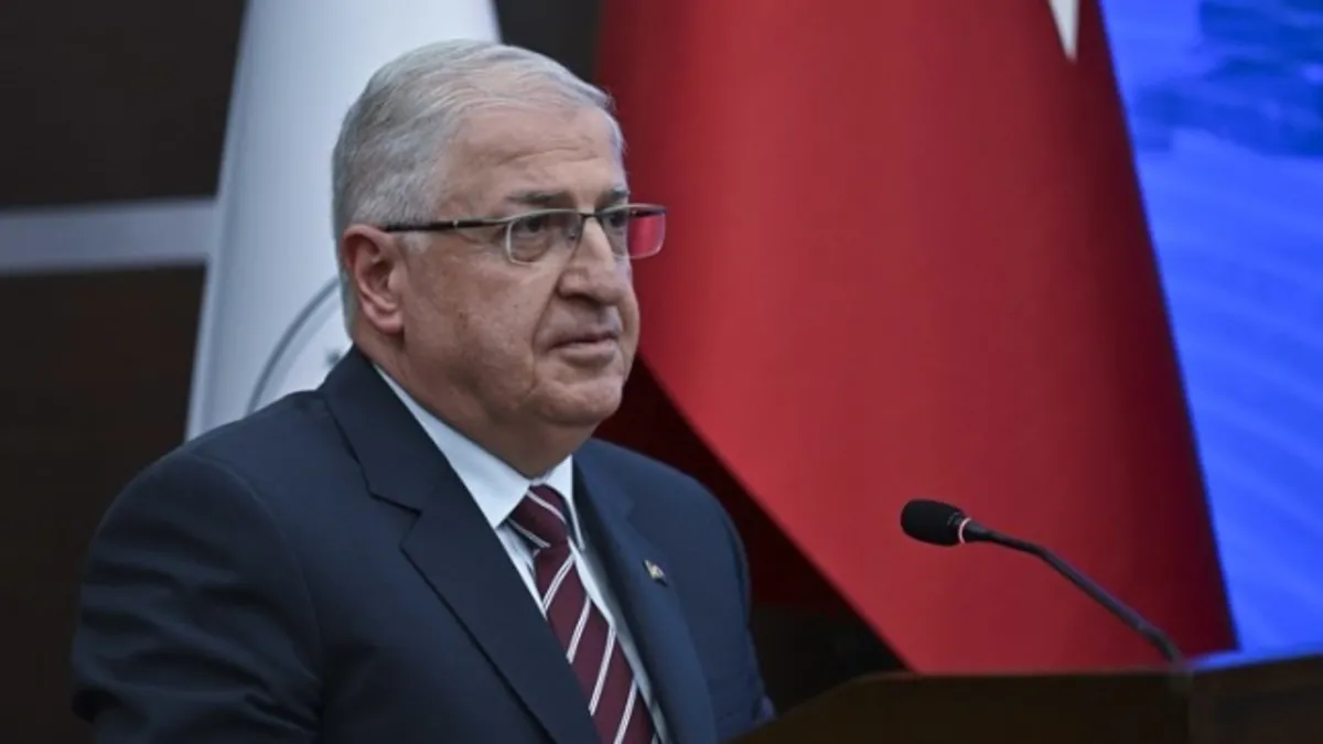 Bakan Güler'den PKK çağrısına net mesaj: Sabote edilmesine müsaade edilmeyecek