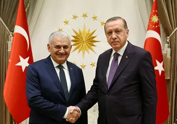Erdoğan, Başbakan Yıldırım'ı kabul etti