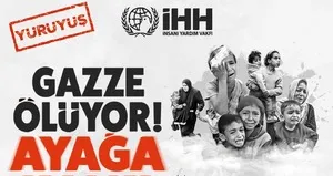 İHH Filistin Yürüyüşü reklam
