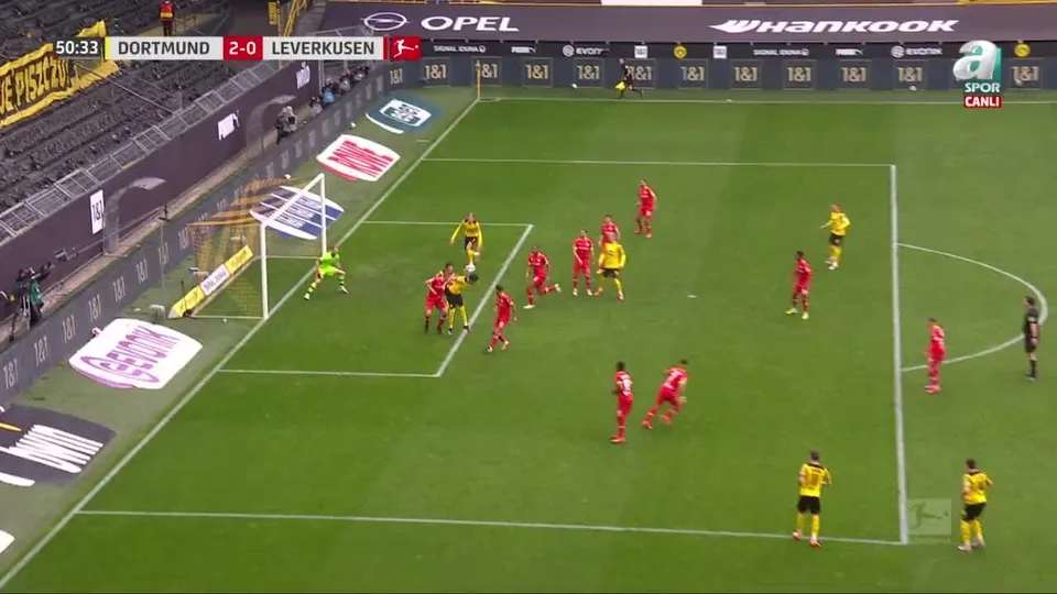 Dortmund 2 - 0 Bayer Leverkusen | GOL video izle