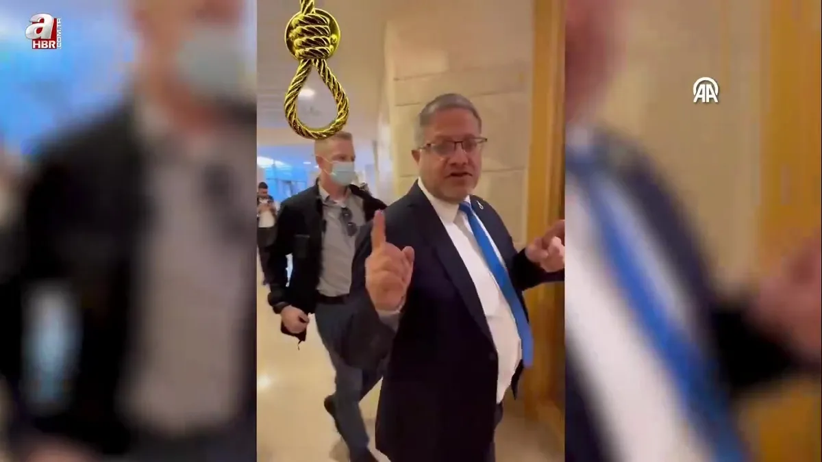 İsrailli Ben-Gvir’den yağlı urgan skandalı!