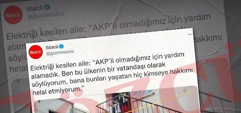 Sözcü’nün ’Bir aileye siyasi tercihinden dolayı yardım verilmedi’ haberine valilikten yalanlama