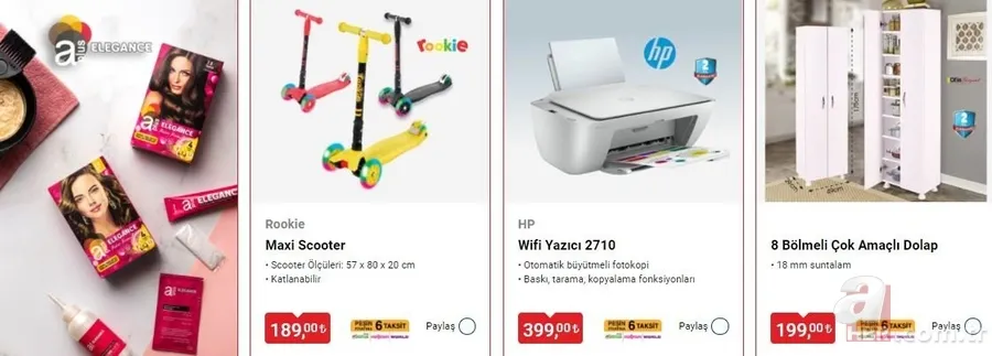 BİM'den pazartesi sürprizi! 17 Mayıs 2021 BİM aktüel ürünler kataloğu dolu dolu! Elektrikli scooter, 8 bölmeli dolap... 4