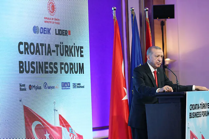 Başkan Erdoğan’dan Türkiye-Hırvatistan iş forumunda önemli açıklamalar: 460 milyar dolar değerinde
