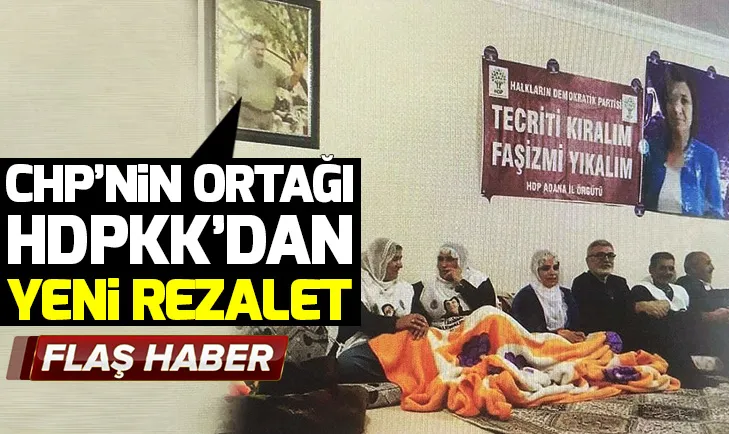 HDPli vekiller Öcalan fotoğrafı altında birleşti