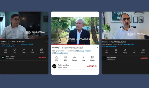 FETÖ’cüler 15 Temmuz belgeselinde CHP Genel Başkanı Kemal Kılıçdaroğlu’nun Başkan Erdoğan’a hakaretlerine yer verdi!