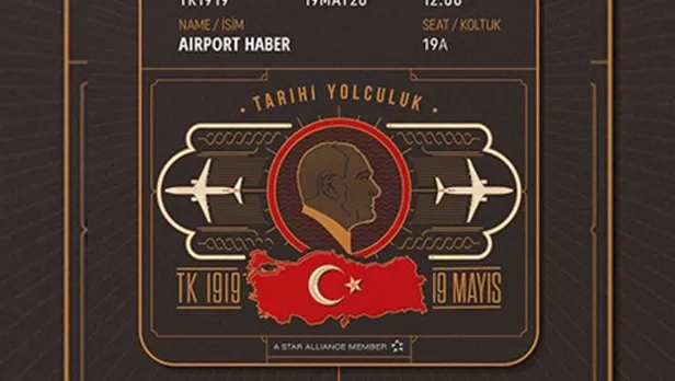 Türk Hava Yolları tarihi yolculuk hatıra bileti için TIKLA AL! THY uçuş bileti 19 Mayıs nasıl ve nereden alınır? İşte detaylar... - 2