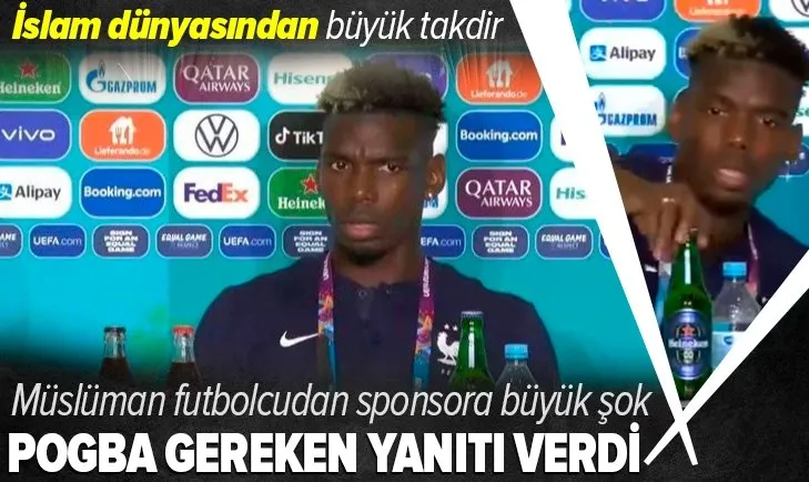 pics Paul Pogba'dan Heineken Tepkisi paul pogba dan takdir toplayan hareket