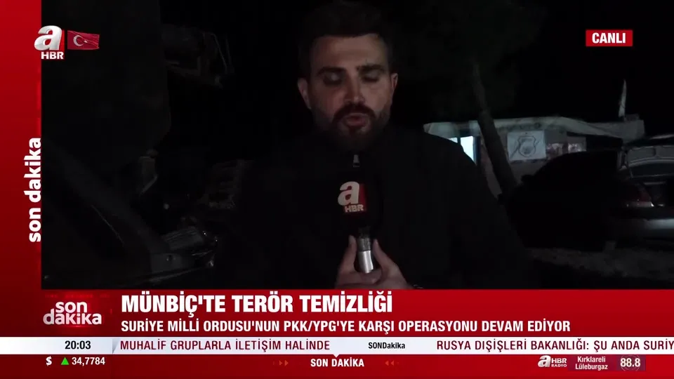 A Haber kritik bölge Münbiç’te!