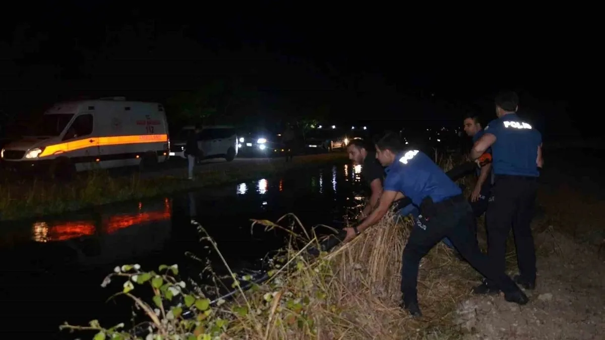Samsun Bafra'da sulama kanalına düşen genç hayatını kaybetti