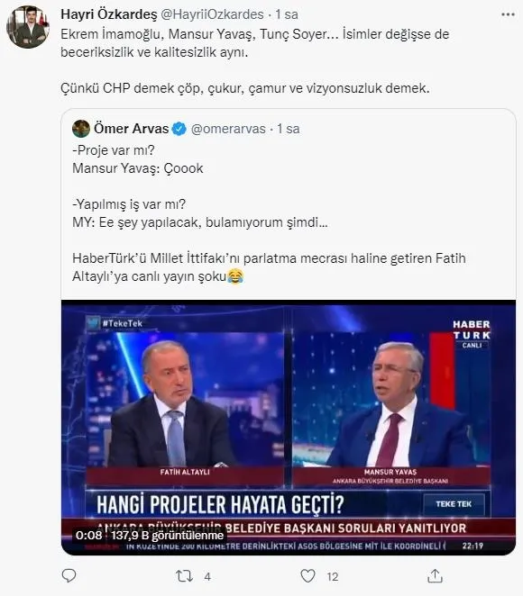 Ankara Büyükşehir Belediyesi Başkanı Mansur Yavaş projeleri sorulunca dumura uğradı: Neyse şimdi bulamadım - 4