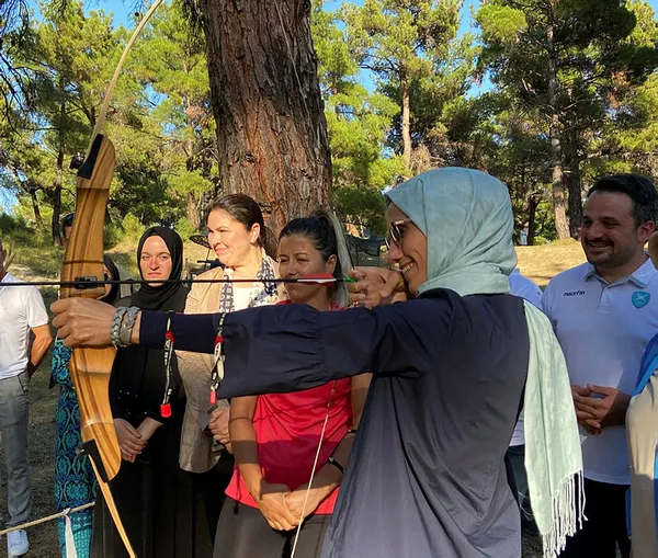 Başkan Recep Tayyip Erdoğan’dan TÜGVA Doğa Kampı’nda gençlere mesaj: Ben de sizlerle beraber fetih rüyaları görüyorum