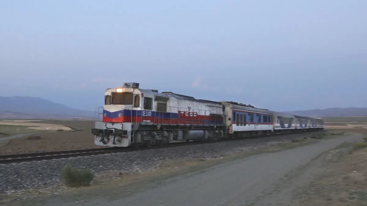 Van-Tahran tren seferleri yarın başlıyor