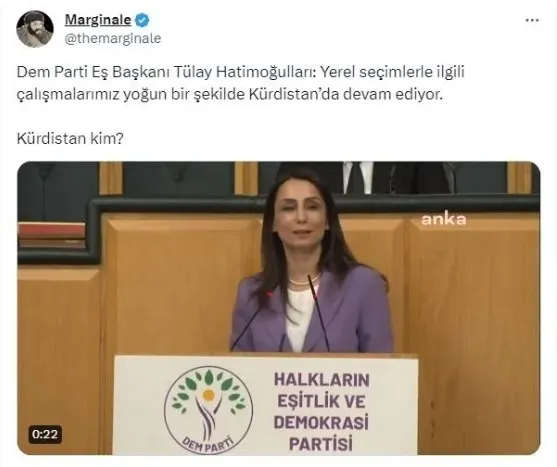 1705411995323.jpg CHP'nin ortaklarından Kürdistan naraları! DEM Parti'den TBMM'de büyük skandal! Operasyonlardan rahatsız oldular... - 7