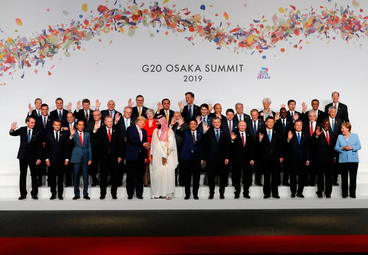 G20 Osaka Liderler Zirvesi başladı! İşte tarihe geçen kareler