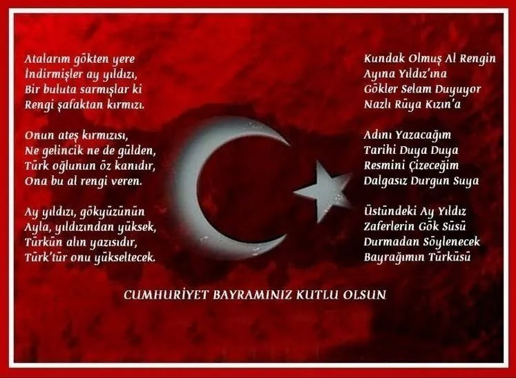 resimli 29 ekim cumhuriyet bayrami