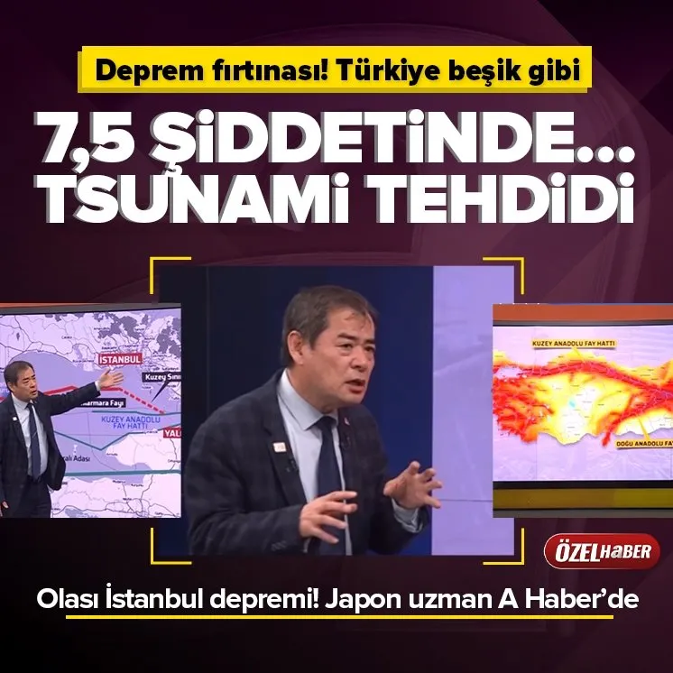 Olası İstanbul depremi yakın mı? Japon uzman A Haber’de