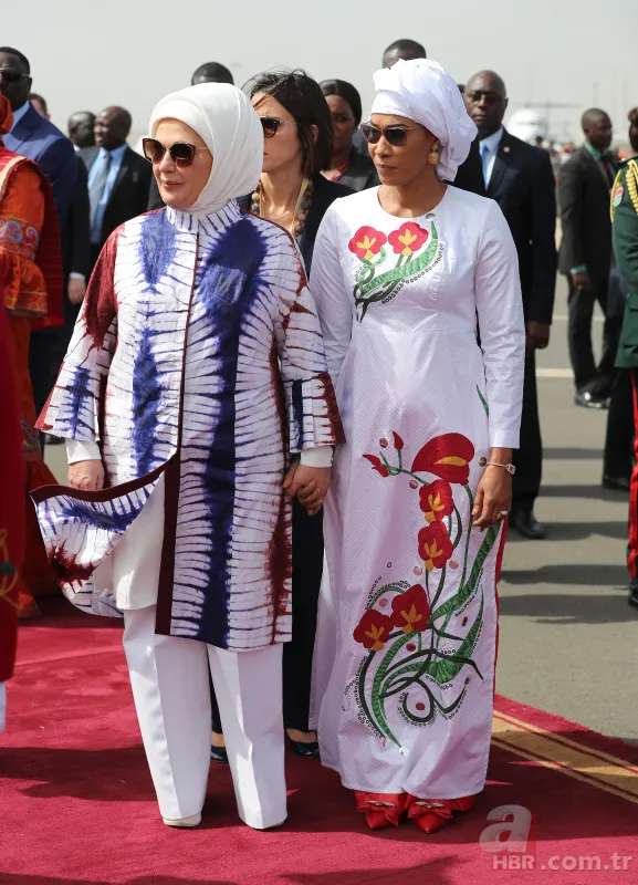 Başkan Erdoğan Gambiya’da resmi törenle karşılandı 7