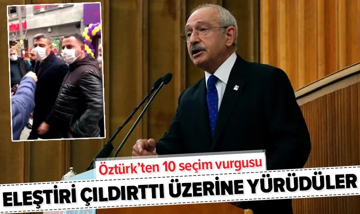CHP’liler Öztürk Yılmaz’ın üzerine yürüdü