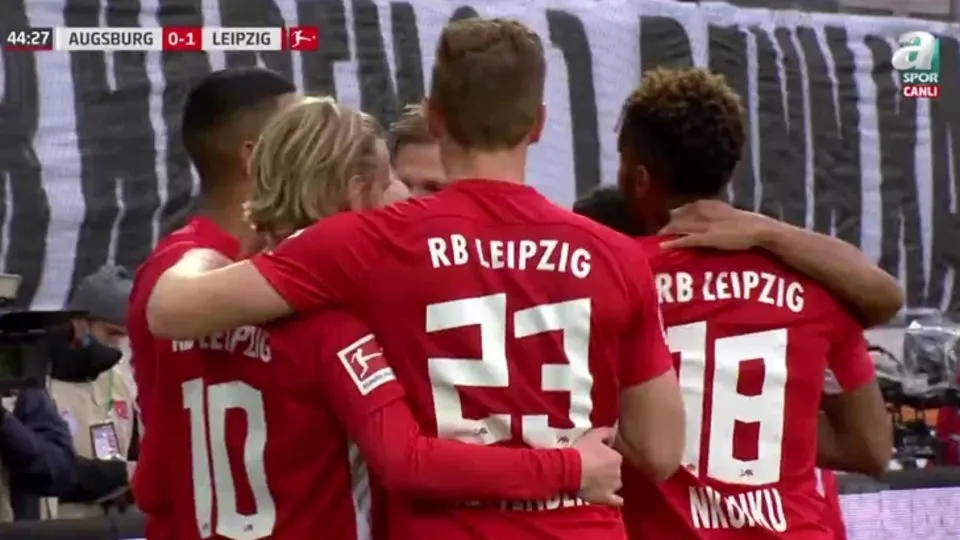 Gol Augsburg 0 1 Rb Leipzig Ahaber Video Izle