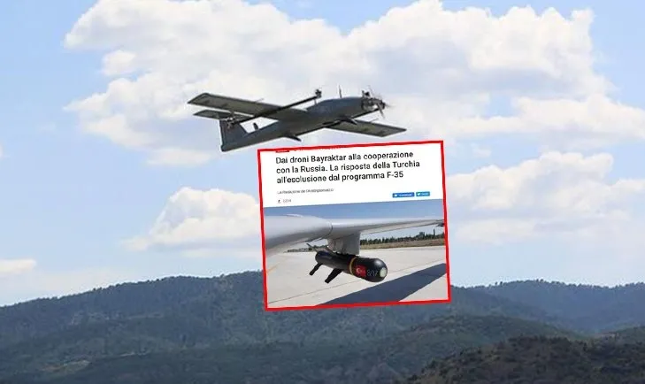 İtalyan gazetesinden Türk SİHA’larına büyük övgü! F-35 vurgusu