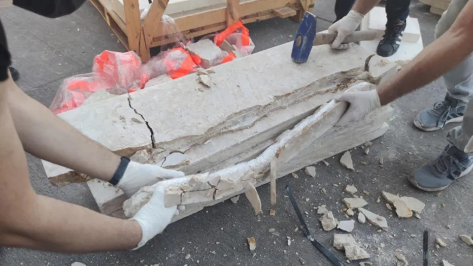 Liman'da büyük operasyon! Betonun içinden çıktı! 313 milyon TL değerinde...