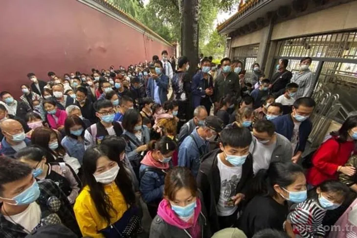 Koronavirüsün ortaya çıktığı Çin’den şoke eden görüntüler