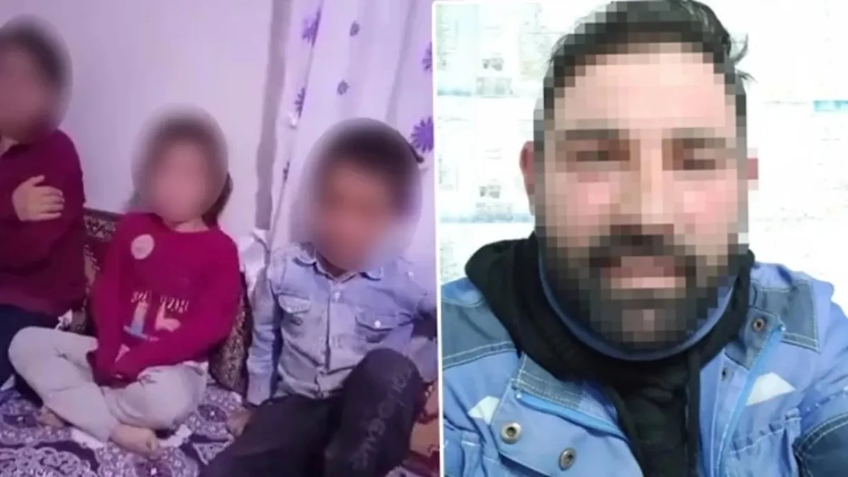 Çocuklara kemerle işkence kamerada! Olmaz olsun böyle baba