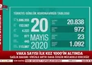 Son dakika: Sağlık Bakanı Fahrettin Koca koronavirüste yeni vaka sayısını açıkladı | 20 Mayıs Çarşamba