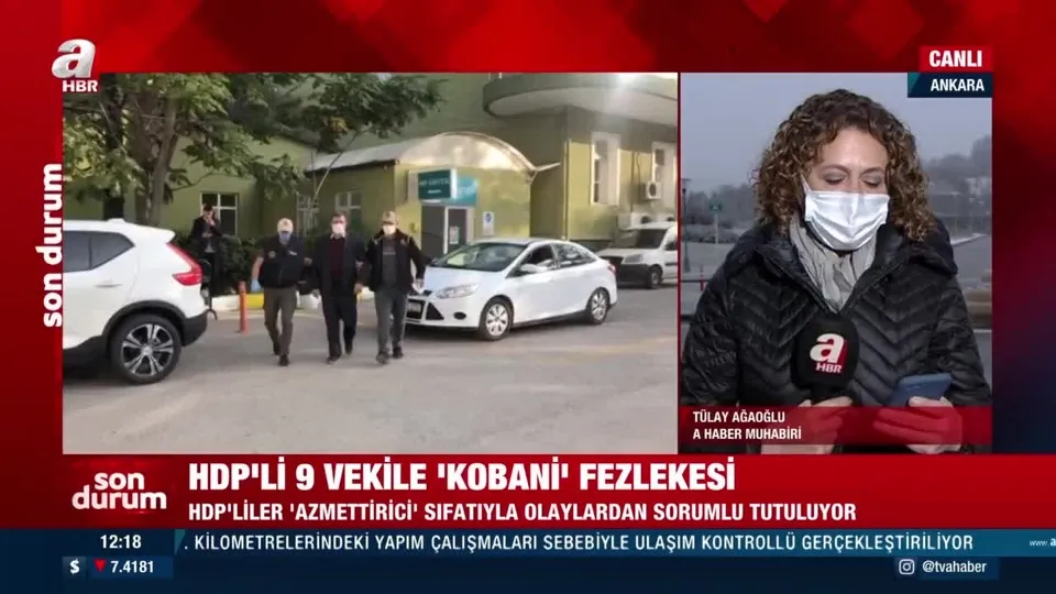 HDP’li 9 vekile Kobani fezlekesi