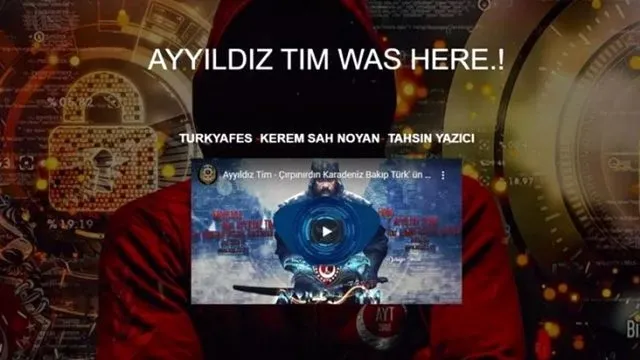 Türk hackerlar Yunan bakanlığın resmi sitesini hackledi - 1