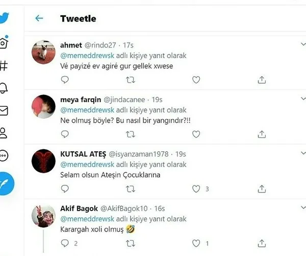 Hatay yanarken PKK sempatizanları reklam peşinde! - 2
