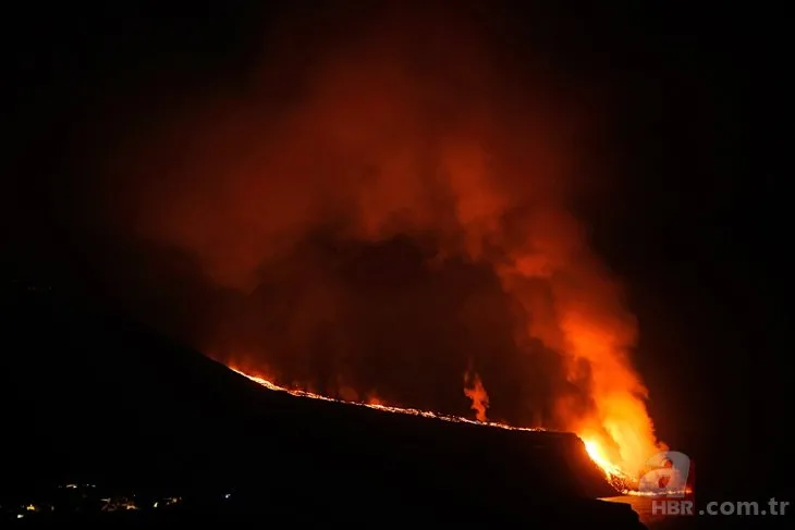 Lavlar okyanusa ulaştı! La Palma Adası felaket bölgesi ilan edildi