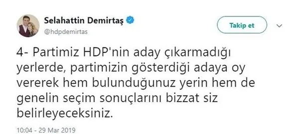Selahattin Demirtaş 'Zillet İttifakı'na oy istedi! - 1