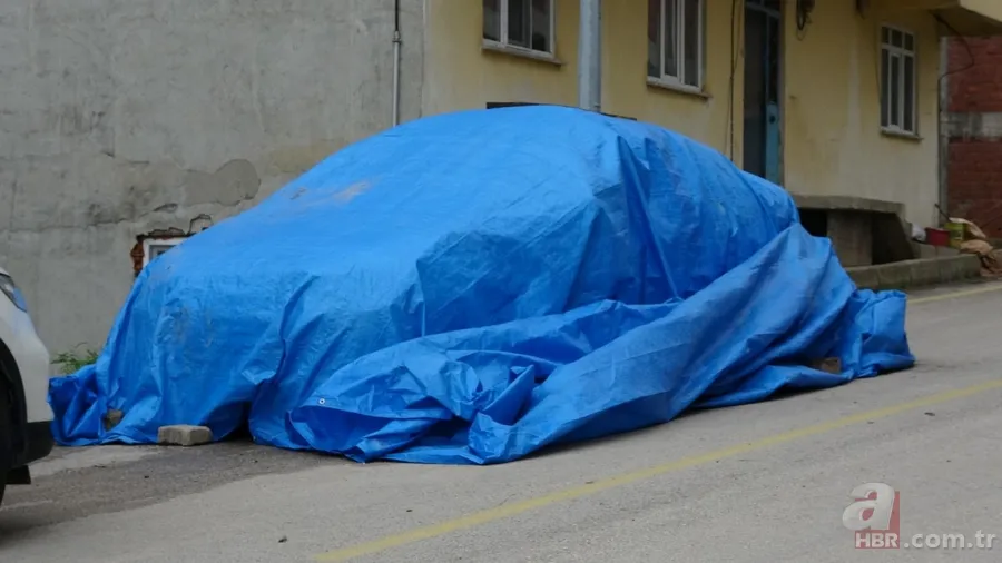 Ordu'da araçları doludan korumak için tahtalı önlem 5