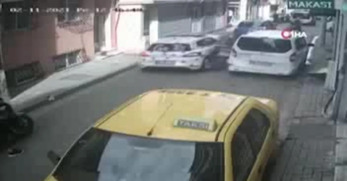Düğün konvoyunda akılalmaz kaza! Ölümden döndü