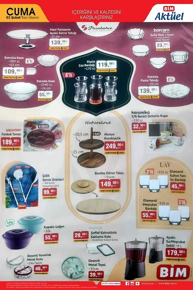 2 ŞUBAT BİM AKTÜEL KATALOĞU: BİM’de başta ev hanımları olmak üzere yüzlerce üründe indirim geliyor! - 4