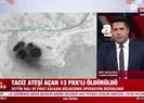 Taciz ateşi açan 13 PKKlı öldürüldü