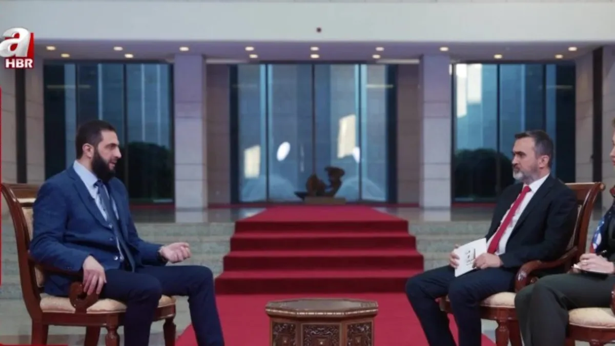A Haber'den tarihi röportaj! Suriye'nin yeni lideri El Şara'dan Türkiye mesajı: Tarih Erdoğan'ı yazacak