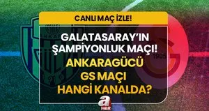 Ankaragücü-Galatasaray maçı CANLI İZLE!